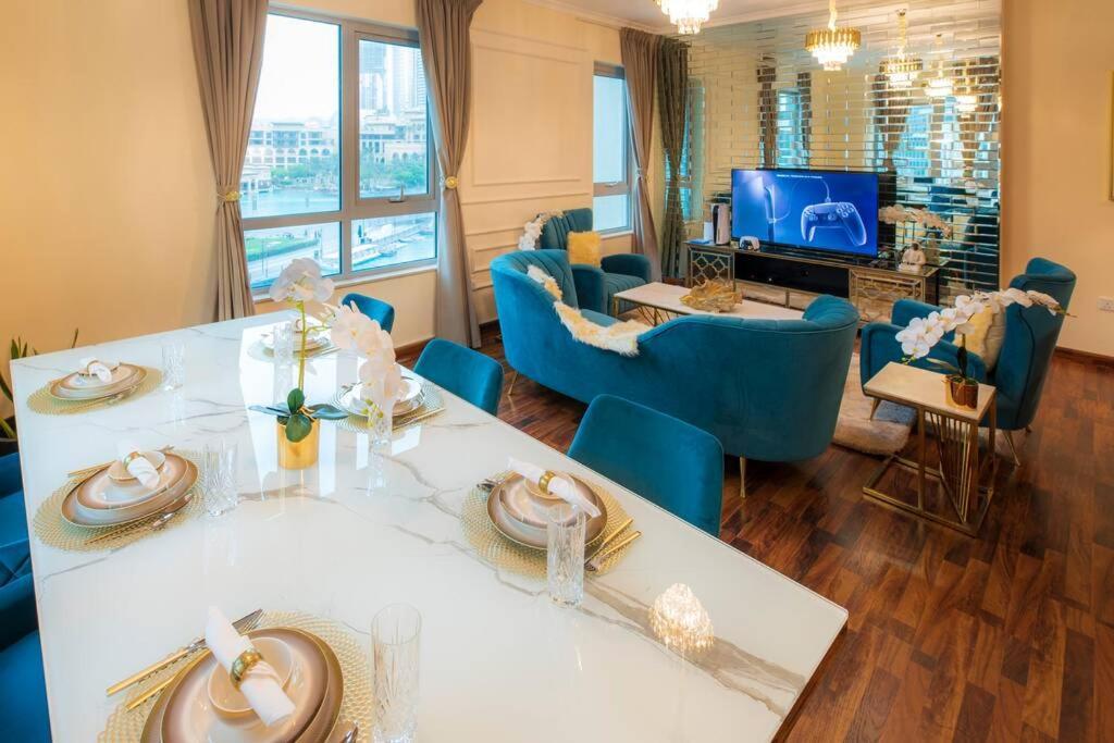 First Class 2br With Full Burj Khalifa And Fountain View Apartment *